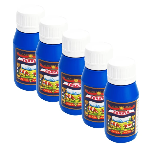 Trakya Peynir Mayası 100 ml x 5 li ürün görseli 1