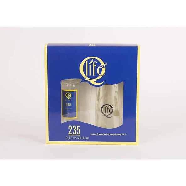 Q Life No:235 Erkek Parfüm EDT 100 ML + Kolonya 100 ML ürün görseli 1