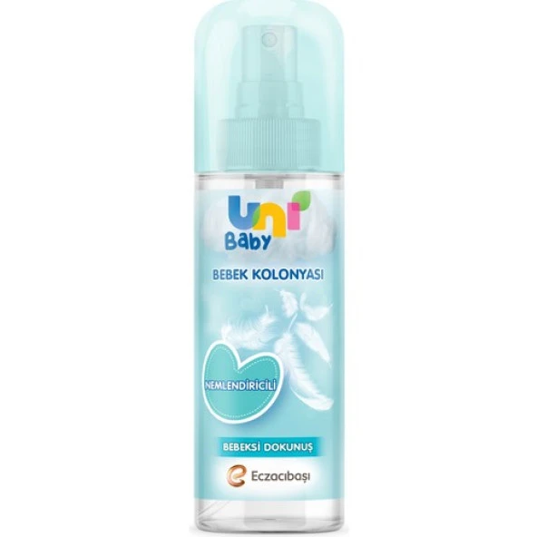 Uni Baby Sprey Bebek Kolonyası Nemlendiricili Bebeksi Dokunuş 150 Ml ürün görseli 1
