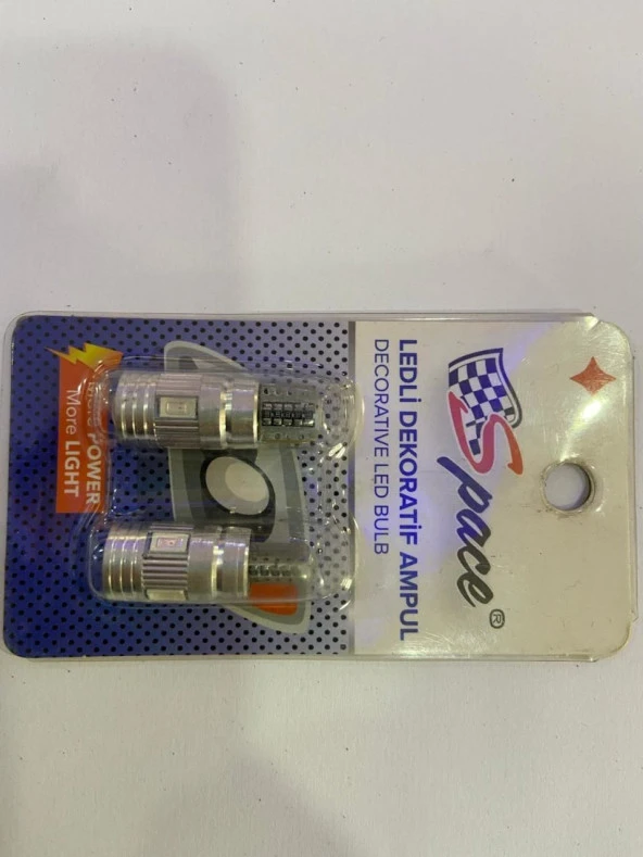Led Ampul T10 6Smd Canbus Turuncu / Laam231.1.12 ürün görseli 1