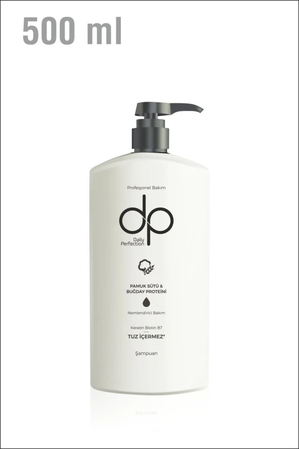 Daily Perfection Pamuk Sütü Buğday Şampuan 500ML ürün görseli 1