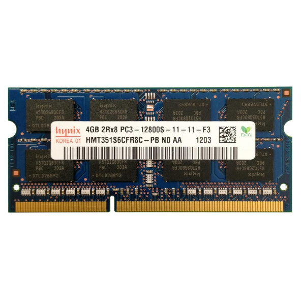 Hynix HMT351S6CFR8C-PB PC3 12800 4 GB DDR3 1600 MHz Notebook Ram ürün görseli 1