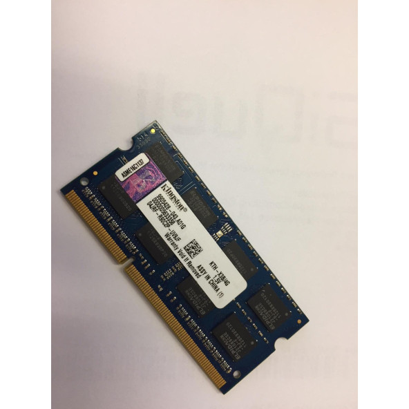 Kingston KTH-X3B/4G 4GB(1x4GB) DDR3 1333MHz SODIMM NOTEBOOK RAM BELLEK ürün görseli 1