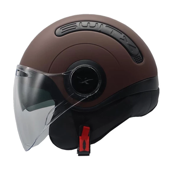NEXX SX.10 YARIM MAT KAHVERENGİ KASK ürün görseli 1