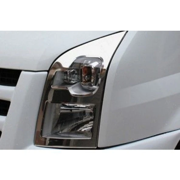 Ford Transit Uyumlu 5 Far Çerçevesi 2 Parça Krom 2003-2006 ürün görseli 1