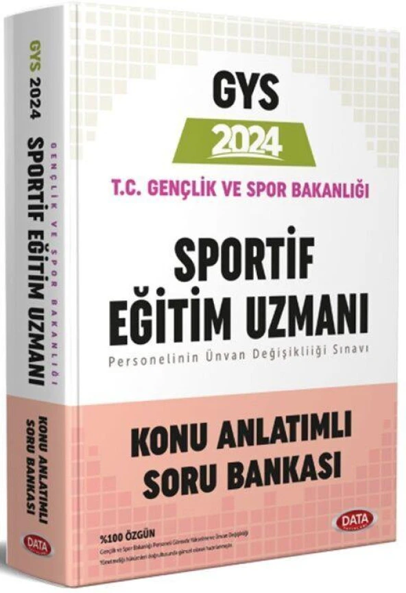 Gençlik ve Spor Bakanlığı Sportif Eğitim Uzmanı GYS Hazırlık Konu Anlatımlı Soru Bankası Data ürün görseli 1
