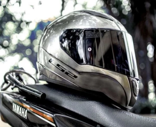 LS2 RAPID JEANS KASK (SİYAH+SEFFAF CAM) ürün görseli 1