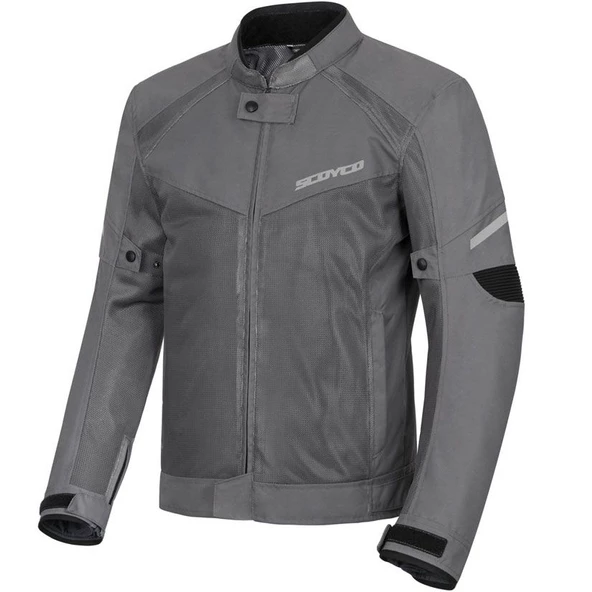 Scoyco Jk118 Yazlık Motosiklet Montu (Gri) (472717607) ürün görseli 1