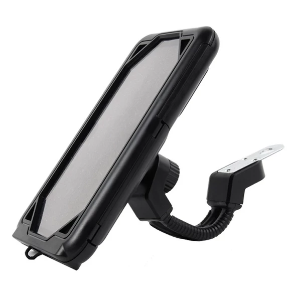 SUPORTE TELEFON TUTUCU KAPALI MODEL 7 INCH AYNA BAĞLANTILI( XL BÜYÜK BOY ) ürün görseli 1