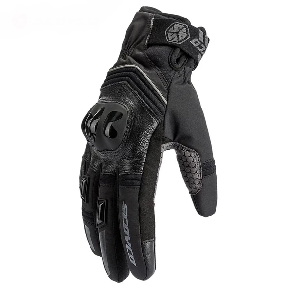SCOYCO MC94 KIŞLIK ELDİVEN SİYAH - Resim 6