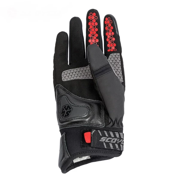 SCOYCO MC94 KIŞLIK ELDİVEN KIRMIZI - Resim 3