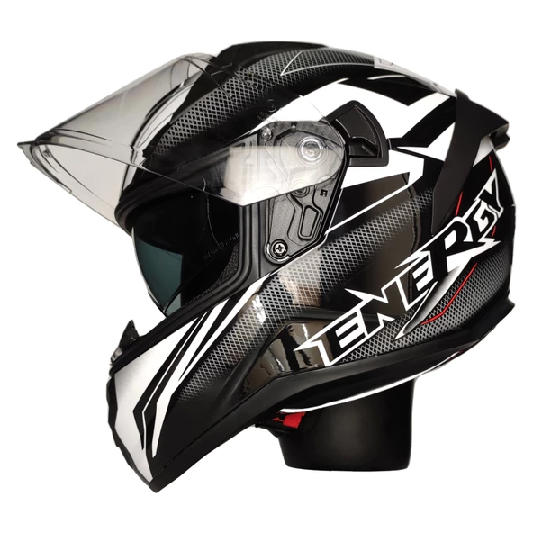 PTTAVM: MTS M-801-SNAKE ENERGY GÜNEŞ VİZÖRLÜ KASK
