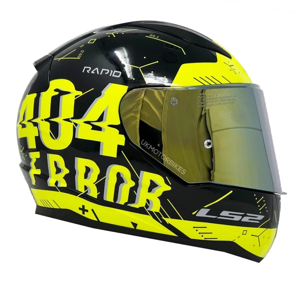 LS2 RAPID PLAYER SARI KASK (SARI+ŞEFFAF CAM) - Resim 3