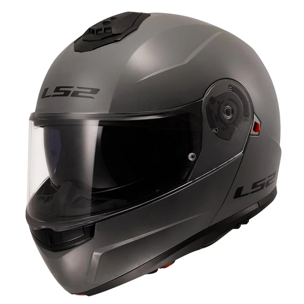 LS2 STROBE 2 ÇENE AÇILIR NARDO GRİ KASK - Resim 2