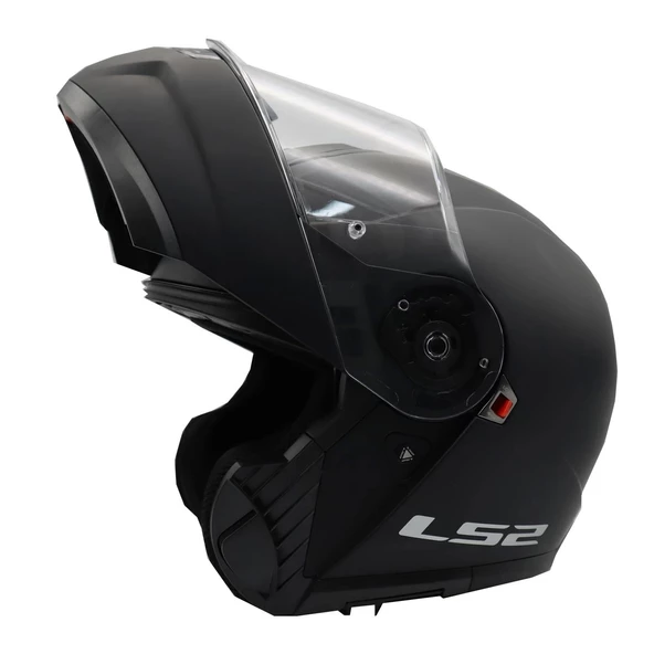 LS2 Strobe 2 Mat Siyah Çene Açılır Motosiklet Kaskı ürün görseli 1