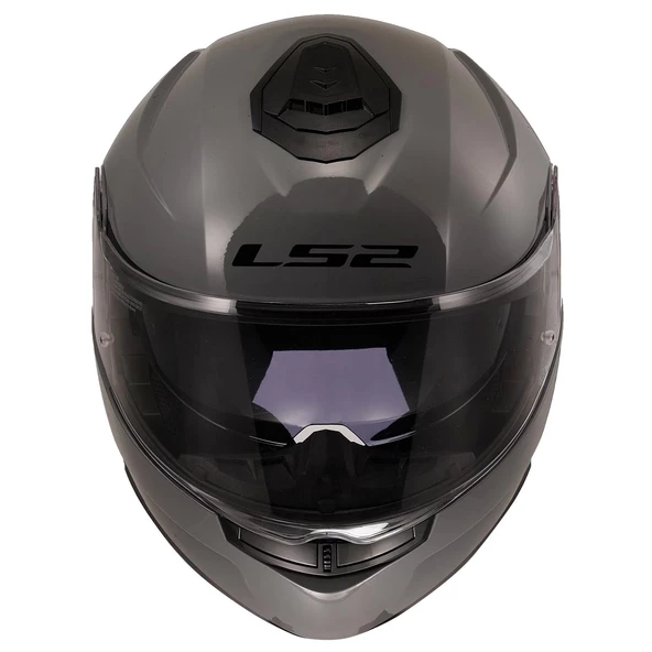 LS2 STROBE 2 ÇENE AÇILIR NARDO GRİ KASK - Resim 3