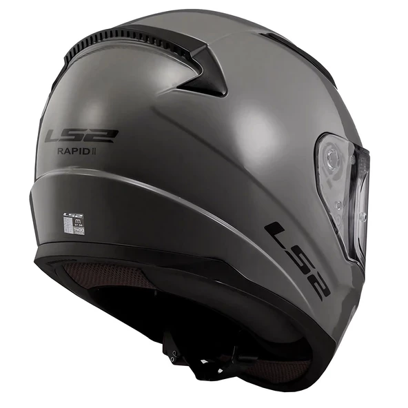 LS2 RAPID 2 NARDO GRİ KAPALI KASK - Resim 2