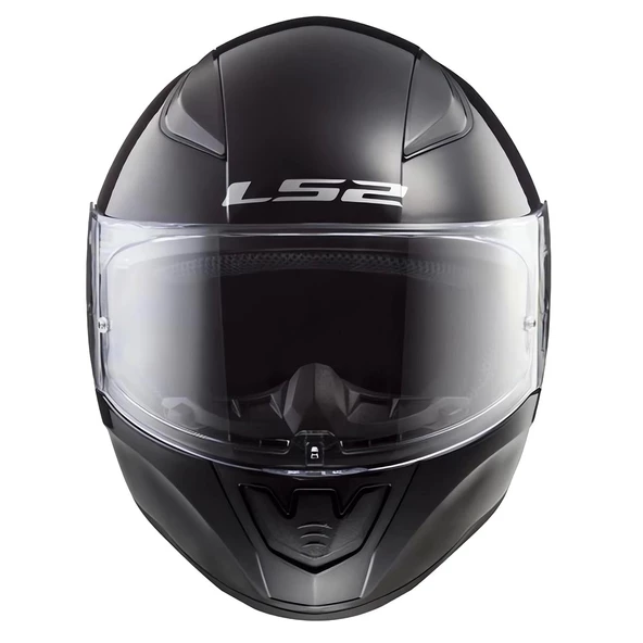 LS2 Rapid 2 Race Mat Siyah Kask - Resim 3
