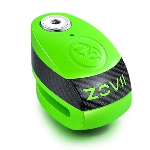 ZOOVII ZS6 6MM ALARMLI DİSK KİLİT CARBON SARI ürün görseli 1