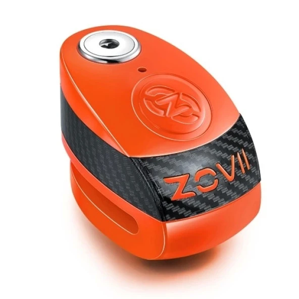 ZOOVII ZS6 6MM ALARMLI DİSK KİLİT CARBON TURUNCU ürün görseli 1