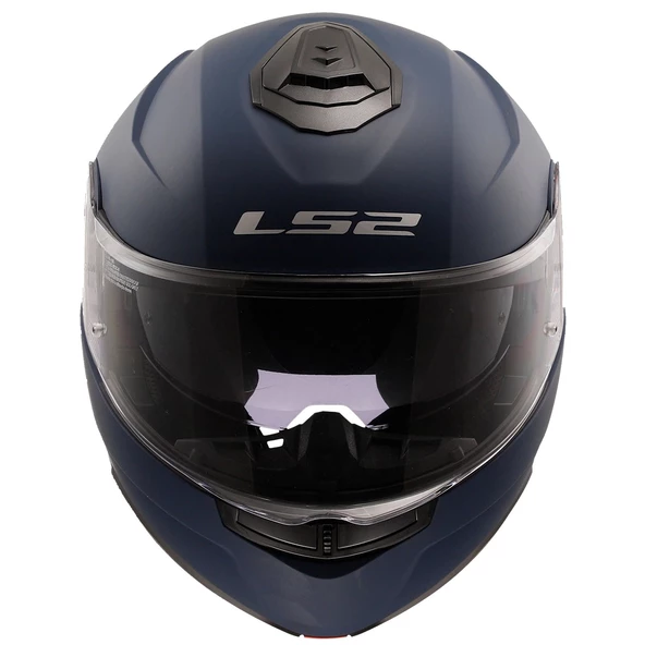 LS2 STROBE 2 MAT NAVY MAVİ ÇENE AÇILIR KASK - Resim 9