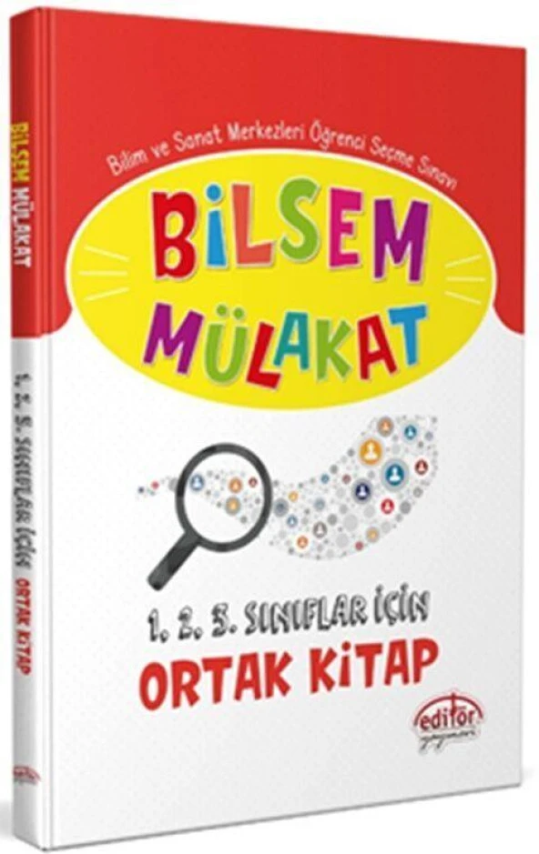 Bilsem Mülakat 1. 2. 3. Sınıflar İçin Ortak Kitap Editör Yayınları ürün görseli 1