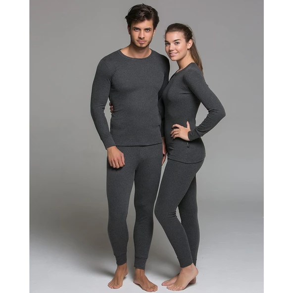 Thermoform Artica Unisex Termal İçlik Set Antrasit ürün görseli 1