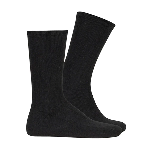Thermoform Bambu Asker Çorap Siyah ürün görseli 1