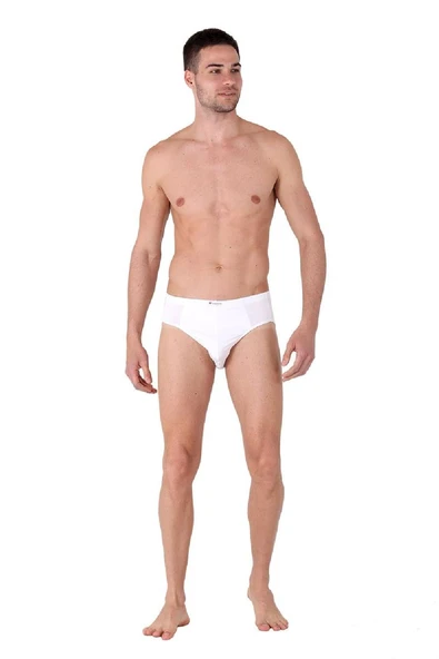 Thermoform Bambu Erkek Slip Beyaz - Resim 2