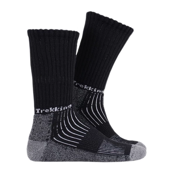 Thermoform Trekking Yürüyüş Kampçı Avcı Çorap Siyah ürün görseli 1