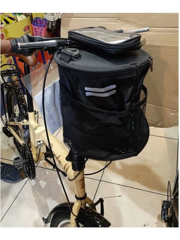 Procycle Katlanır Bisiklet Gidon Çantası Silindir PC-780 ürün görseli 1