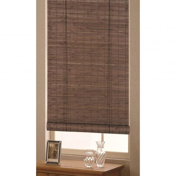 Bambu Stor Koyu Kahve 60*160 cm ürün görseli 1