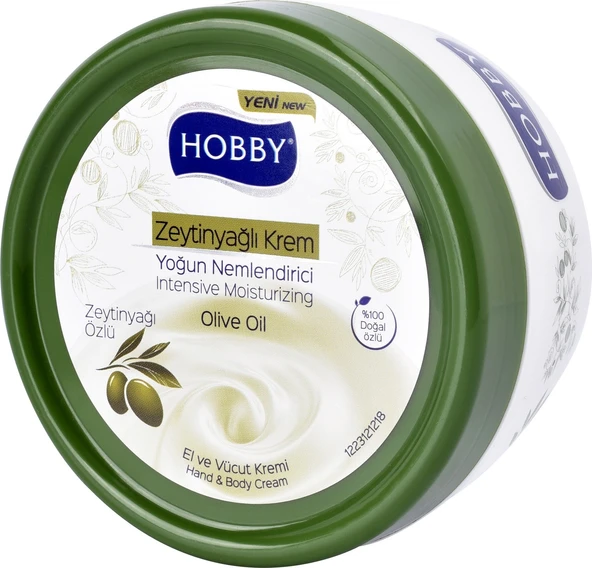 Hobby Zeytinyağlı Kavanoz Krem 300 Ml ürün görseli 1