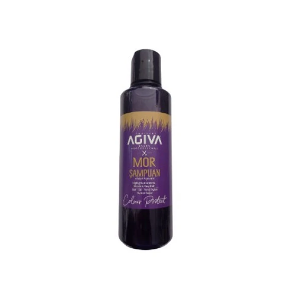 Agiva Mor Şampuan Turunculaşma Karşıtı 250 ml ürün görseli 1