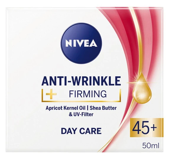 Nivea Kırışıklık Karşıtı ve Sıkılaştırıcı 45+ Yaşa Özel Yüz Bakım Kremi 50 ml ürün görseli 1
