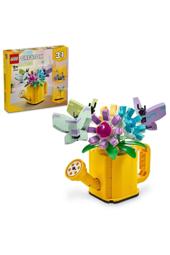 LEGO 31149 Creator Sulama Kabında Çiçekler Çizme ve Kuş Modeli Seçenekleri ürün görseli 1