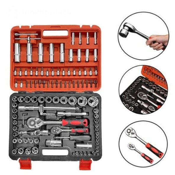 Prohummer PH-LT007 Profesyonel 108 Parça Usta Lokma Takımı Parlak Çelik ürün görseli 1