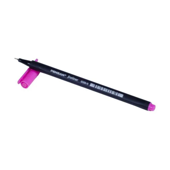 Pensan Fineliner Keçe Uç Kalem 0.4 MM Pembe (10 Lu Paket) ürün görseli 1