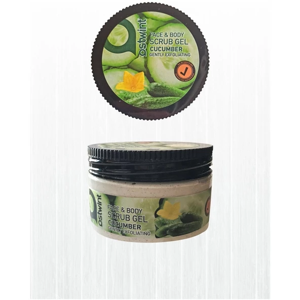 Ostwint Yüz Ve Vücut Scrub Jel Salatalık 300 ML ürün görseli 1