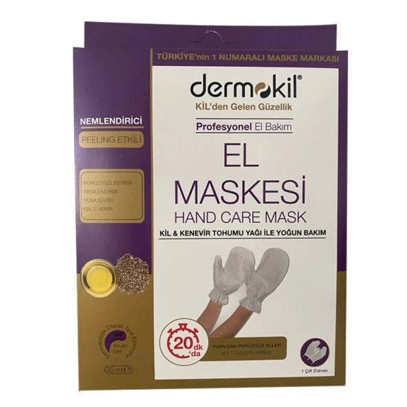 Dermokil Nemlendirici Peeling Etkili El Maskesi 35 ML ürün görseli 1