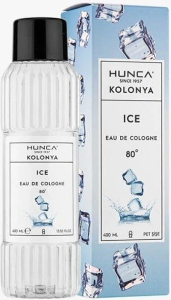 Hunca Ice Kolonya Pet Şişe 80 Derece 400 ml ürün görseli 1