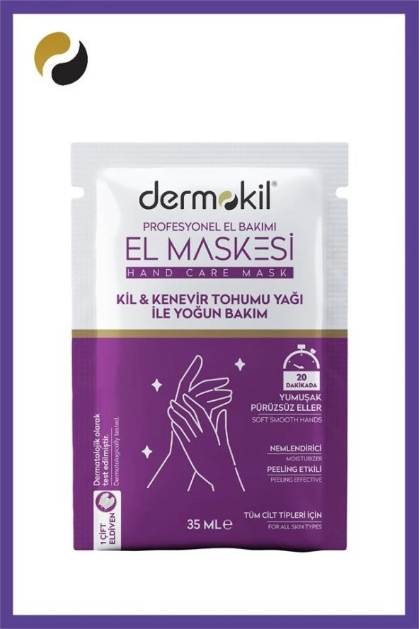 Dermokil Nemlendirici Peeling Etkili El Maskesi ürün görseli 1