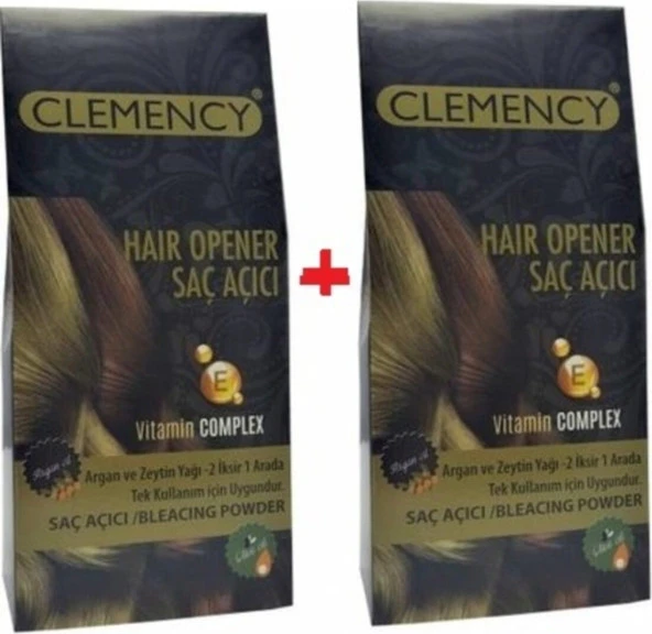 Clemency Bitkisel Içerikli Saç Açıcı Set x 2 Adet - Resim 2