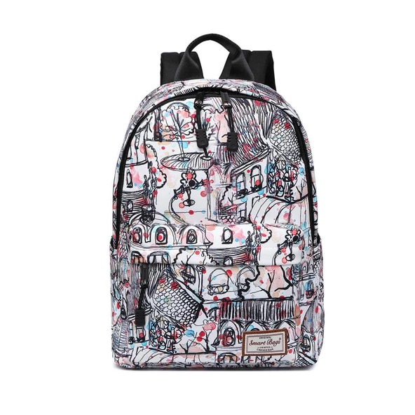 Smart Bags Printed Edition Uniseks Okul Sırt Çantası 3224 ürün görseli 1
