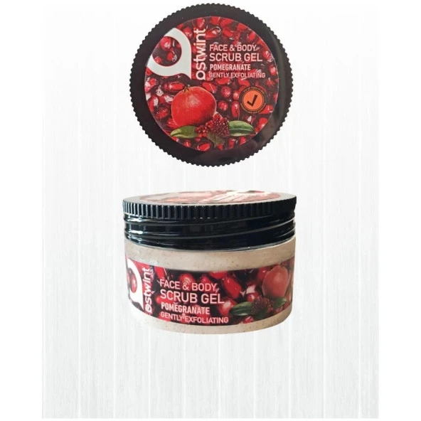 Ostwint Nar Face Body Scrub Jel 300 ML ürün görseli 1