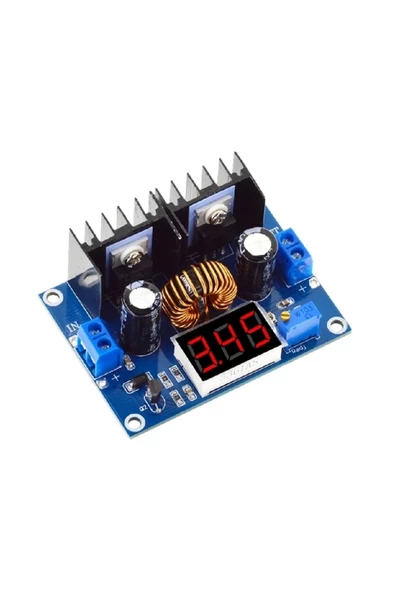Xl4016 Voltmetreli Ayarlanabilir Güç Kaynağı ( Voltaj Düşürür ) ürün görseli 1