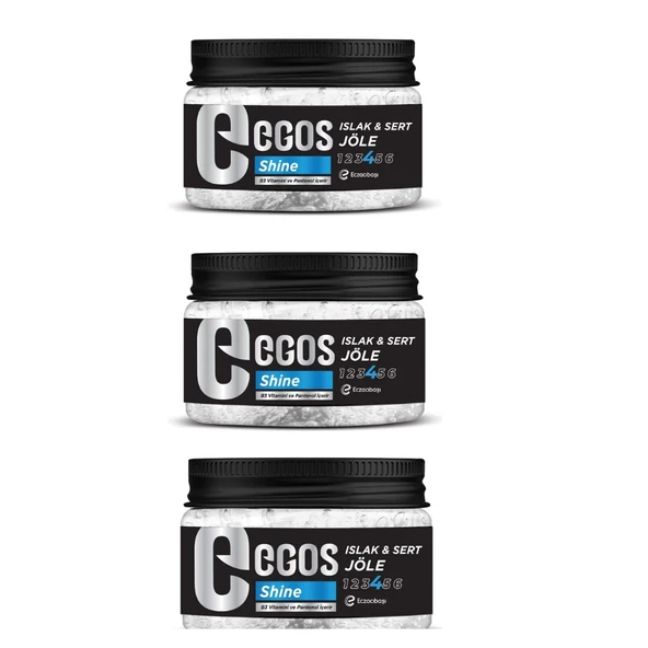 Egos Jöle No 4 Islak & Sert Kavanoz 250 ml x 3 ürün görseli 1