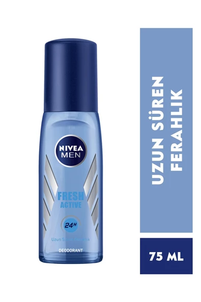 Nivea Fresh Active Pump Erkek Sprey Deodorant 75 Ml ürün görseli 1