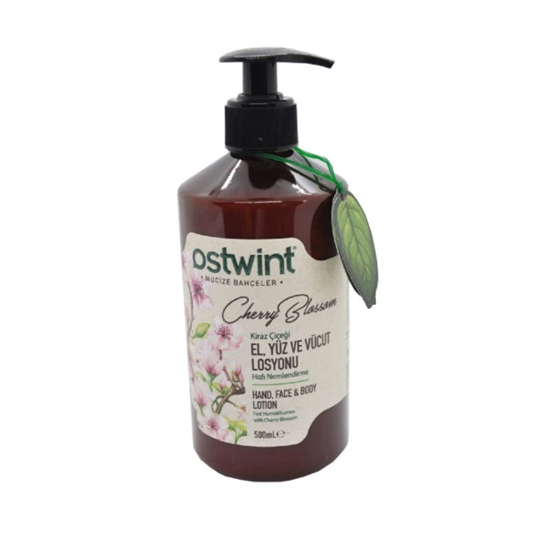 Ostwint Kiraz Çiçeği Özlü El Yüz ve Vücut Losyonu 500 ML ürün görseli 1