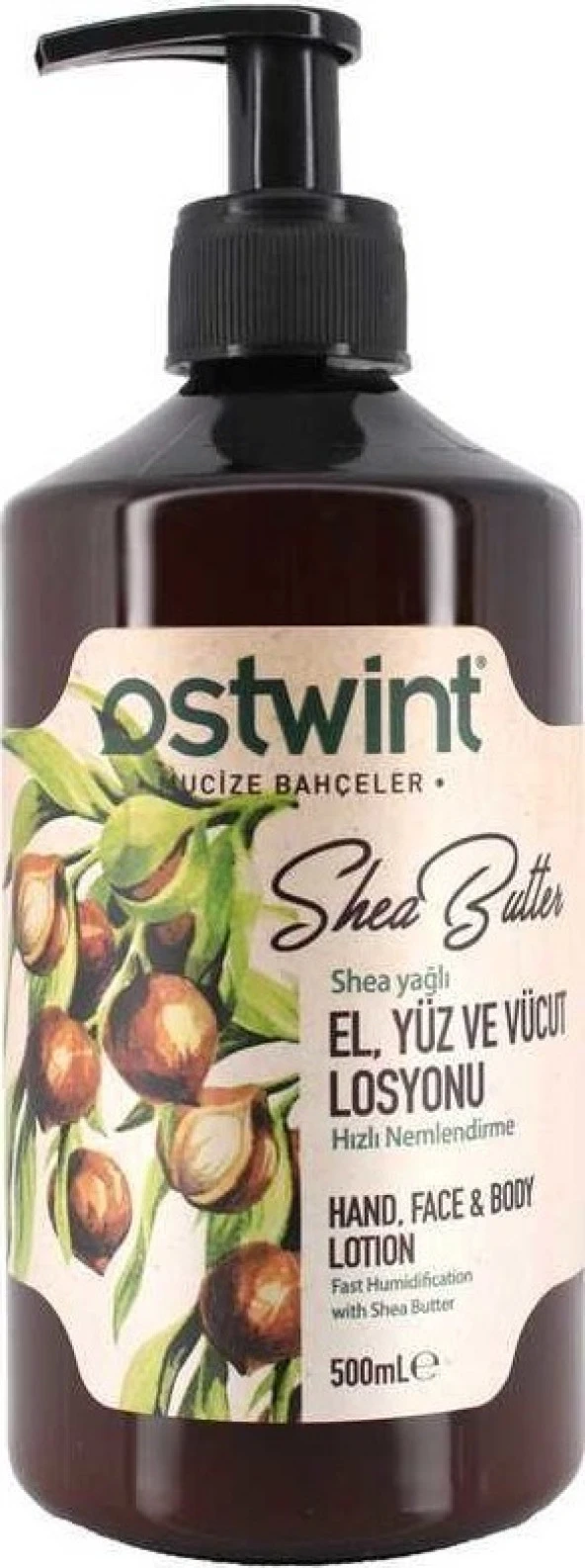 Ostwint El Vücut Losyonu Shea Yağlı 500ML. ürün görseli 1
